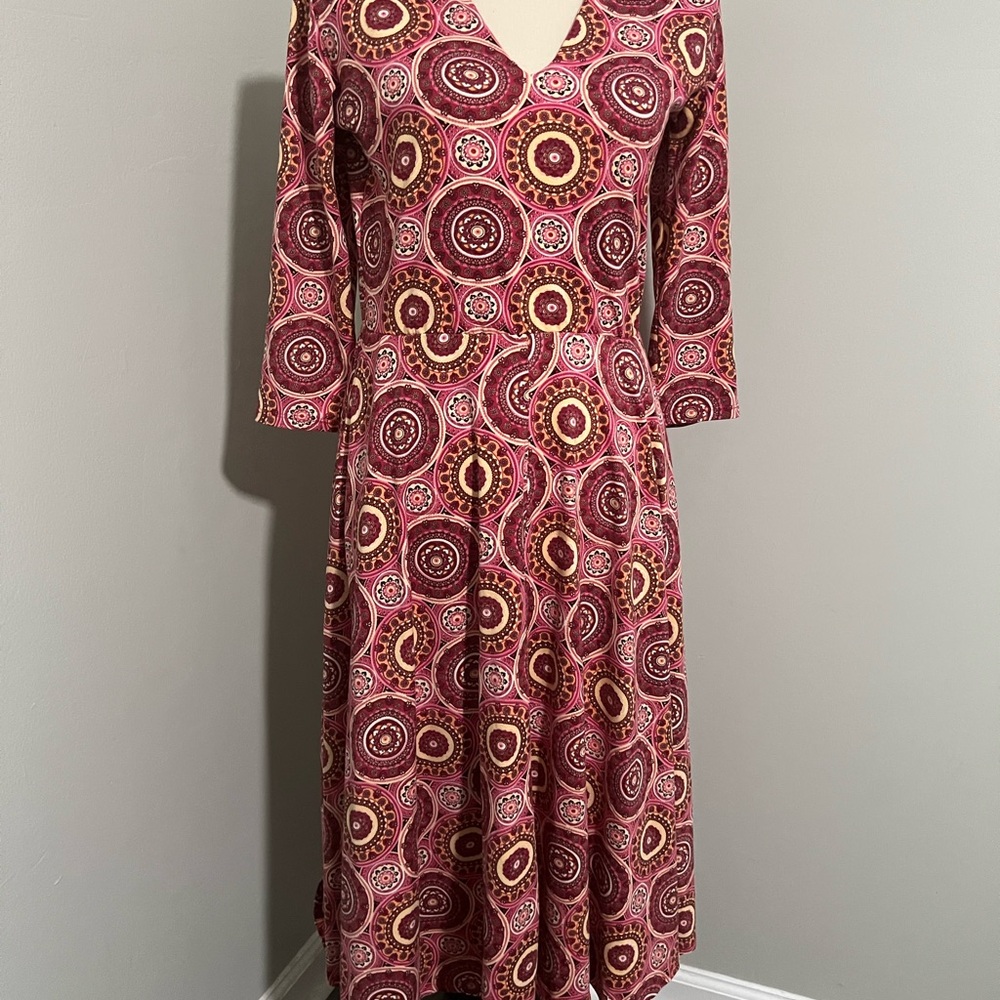 Chic Bohemian Patterned Dress